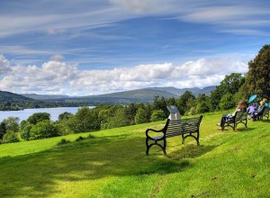“A view at Loch Lomond”